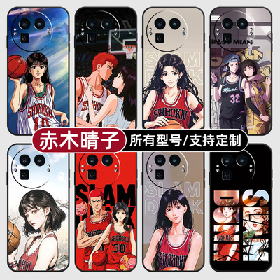 赤木晴子灌篮高手彩适用Realme真我GT8pro手机壳7turbo硅胶软15T14X13玻GTneo6SE5来图璃12NEO10定制60V70S11