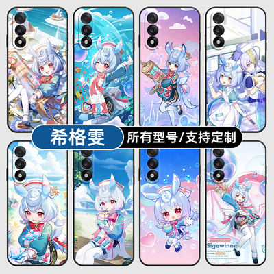希格雯原神二次元纹适用一加15手机壳Ace5pro硅胶3V2pro玻1+ace保护套13软12来图定制11R竞速璃9rt8全包7oppo