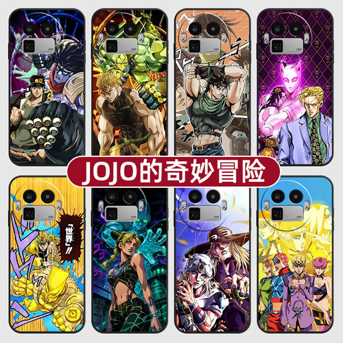 JOJO的奇妙冒险空条徐伦适用Realme真我GT8pro手机壳7turbo硅胶15T软14X13玻GTneo6SE5璃12NEO10定制60V70S11