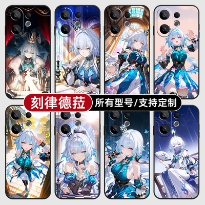 刻律德菈崩坏星铁3适用vivoS30PRO20手机壳19S18E17玻vivo16T15硅胶软+外10mini12来图定制X200i500璃Y300GT