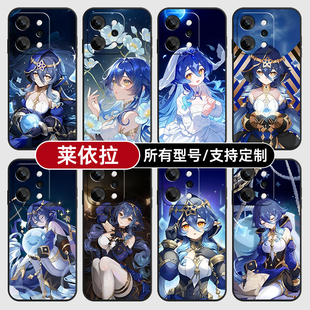 莱伊拉依原神二次元适用OPPO Reno14pro手机壳K13Turbo12硅胶11Findx8S+来图9X7Ultra6玻5A3i定制oppo璃Find