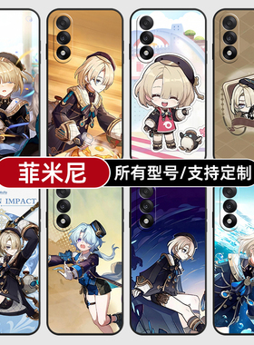 菲米尼原神二次元适用一加Ace5pro手机壳3V2pro硅胶玻1+ace保护套13软12来图定制11R竞速外璃9rt8全包7oppo