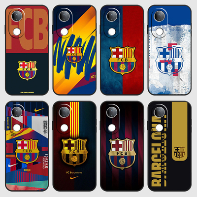 巴塞罗那巴萨足球队徽标适用vivoS20PRO手机壳19S18E17硅胶软vivo16T15全包10保护12来图9定制7X200GT100Y300