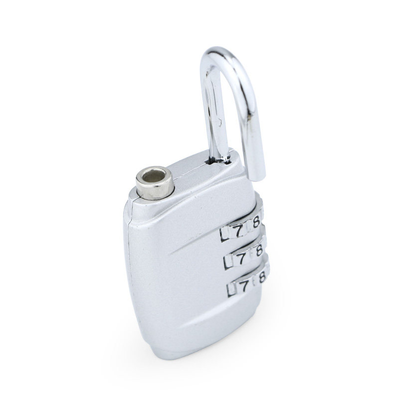 FASHIONABLE ZINC ALLOY LUGGAGE BAG GYM PADLOCK DORMITORY CABINET LOCK TRAVEL ORDINARY COMBINATION LOCK PADLOCK