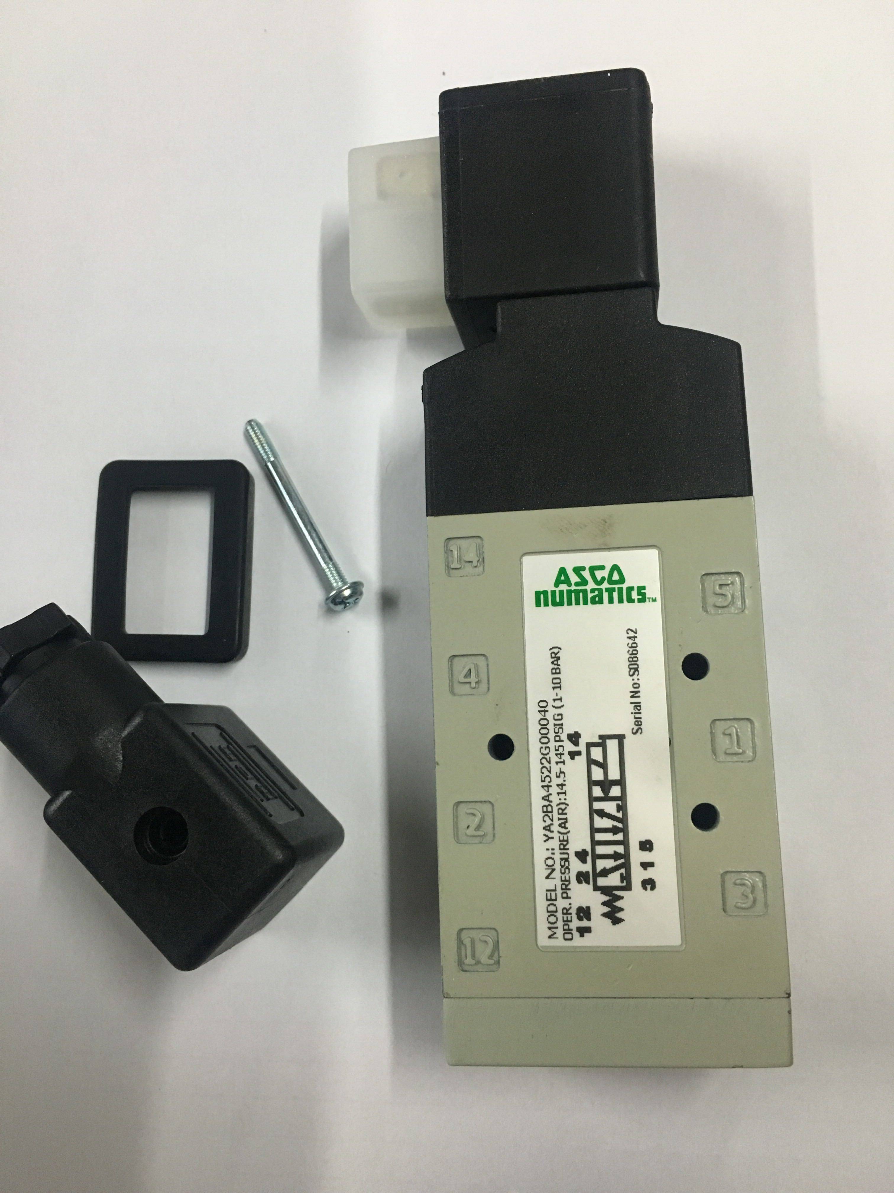 现货美国ASCO电磁阀YA2BA4522G00040原装真品AC220V当天发货