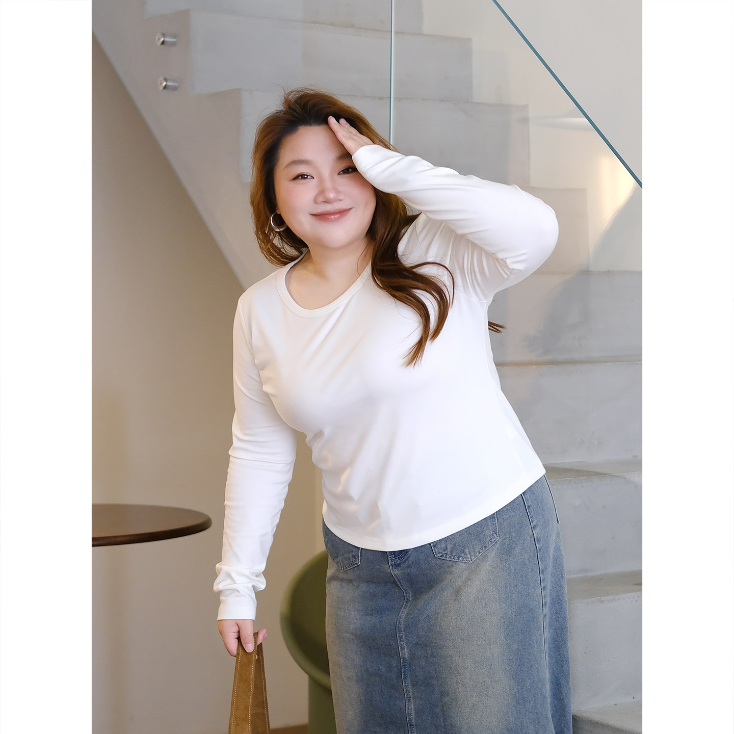 zooobaby01/22韩系纯色圆领打底上衣显瘦内搭打底衫上衣,女装/女士精品,大码内搭,淘宝优惠券,粉丝福利购,淘宝优惠卷