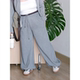 女宽松休闲阔腿裤 zooobaby10 20韩系简约高腰显瘦直筒裤