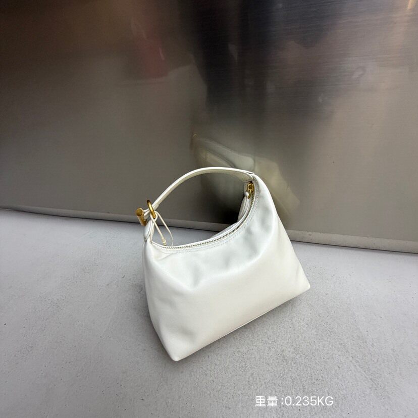 包包女2026新款中古精致高级感牛皮饺子包女手提饭盒包单肩斜挎包
