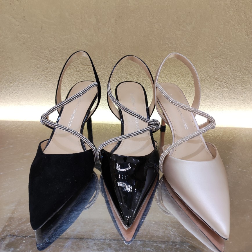 roberta诺贝达女鞋2022春夏新款单鞋rm227201细跟优雅水钻