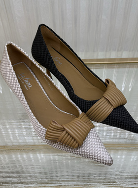 皇冠老店正品 法国乐芙/LE FAOU 名媛蝴蝶少女时尚单鞋 L213005