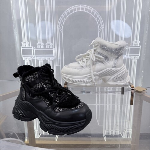 Cimior意大利设计师女鞋 25冬加绒高帮老爹鞋 吊牌3280 CCL25062