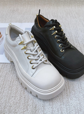 皇冠老店正品 Linea Rosa/恋尚萝莎 超轻德比鞋老爹鞋 4T63802