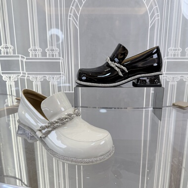 Cimior意大利轻奢女鞋 时尚钻链乐福鞋女鞋 吊牌价3280 CL25163