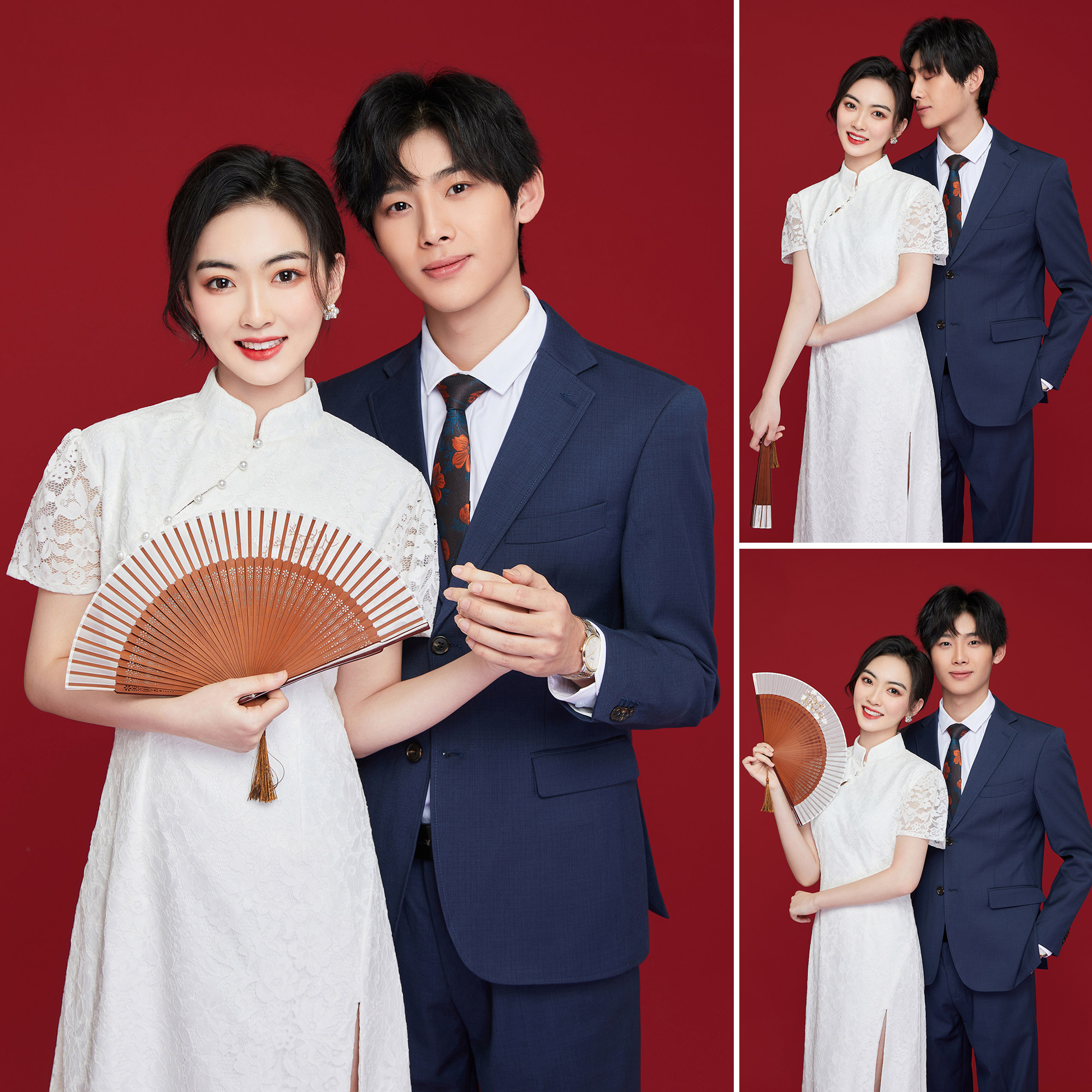 婚纱照精修照片修图ps人像专业平面广告设计