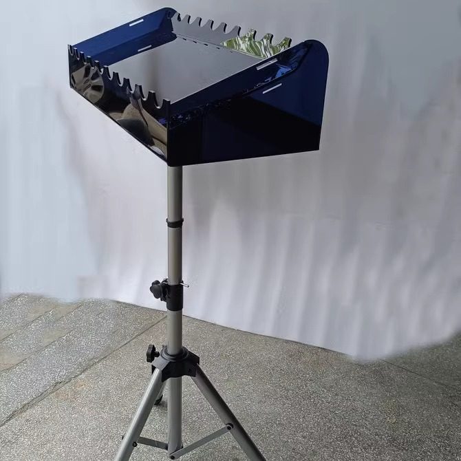 传媒采访话筒架演讲记者会多机位麦克风多咪架通用落地升降架定制