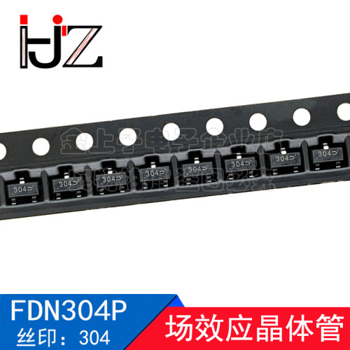 FDN304P 仙童 SOT23 丝印304 场效应晶体管 P沟道 20个