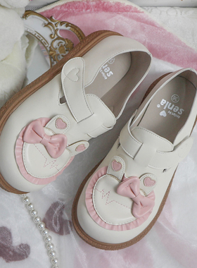 厚底怦怦兔 原创加绒lo鞋可爱lolita软妹大头鞋棉鞋女冬外穿单鞋