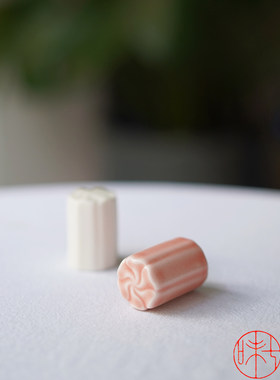 白瓷茶壶盖景德镇旋纹中式