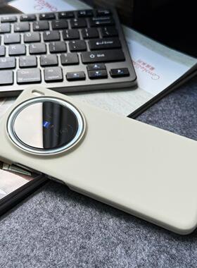 适用于vivoX200S手机壳新款半包火山口x200Ultra超薄防摔岩砂vivox200promini简约商务x100大孔磨砂x100s白色