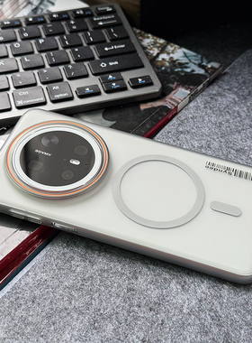 适用于华为mate70pro+手机壳磁吸超薄防摔磨砂mate70简约情侣男女全包mate60pro高级商务创意pura70Ultra灰色