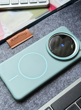 适用于 于vivoX200Pro手机保护壳磁吸超薄新款vivox200promini简约男女情侣款x100高级感蓝色大孔全包磨砂x10