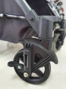 domineeri贝舒驰多米瑞婴儿推车转向前车轮刹车后轮扶手配件