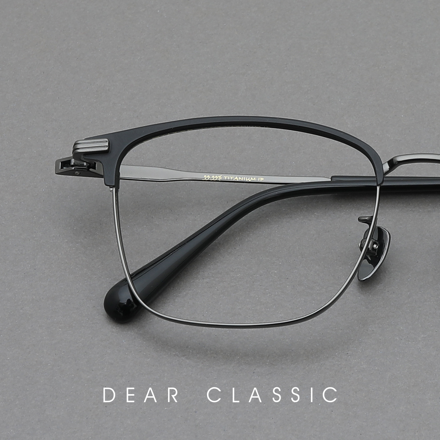 神款!不挑脸55片宽小众纯钛镜框