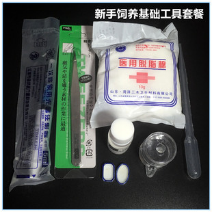 养蚁常用物品清洁蚁巢涂抹防逃液试管堵水专用 饲养蚂蚁工具套餐
