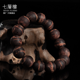 黄金甲木质手串海南降真香奇楠级爆满凉味药甜高油老料男女款手链