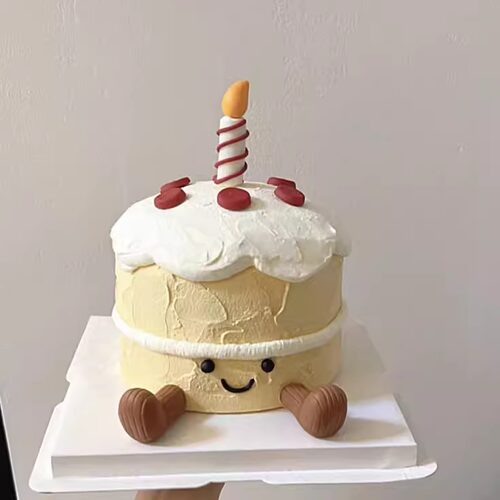 汐点成都动物奶油生日蛋糕