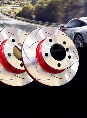 TRW刹车碟适配迈腾CC途观昊锐夏朗速派高尔夫6GTI后刹车盘282*10