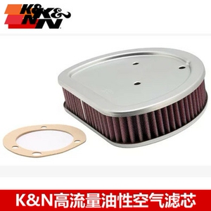 KN空滤适配哈雷肥仔继承者突破者KN高流量空滤空气滤芯风格