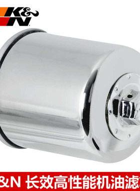 KN机滤适配川崎1400GTR EX650R EX500R ER6F EN500 W650 机油滤芯