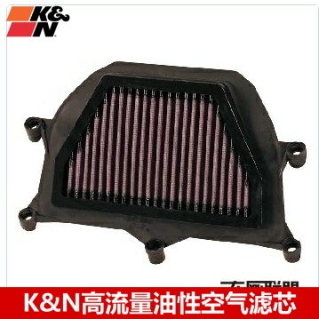 KN空滤适配雅马哈YZFR6 R6 KN高流量风格空气滤芯滤清器2006-2007