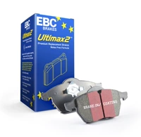 Má phanh EBC bọc da màu đen DPX2004 phù hợp với má phanh sau Sharan CC / Passat Tiguan / R36 / Q3 - Pad phanh thắng tay xe máy