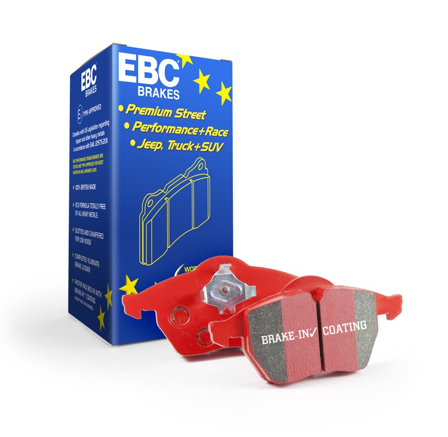 EBC刹车片红皮适配奥迪Q7保时捷卡宴 大众途锐 18Z 前刹车片ebc