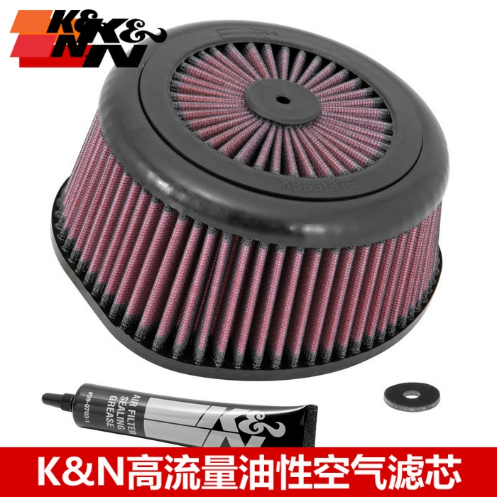 KN空滤适配本田CRF450R CRF250R KN高流量空气滤芯14-17年