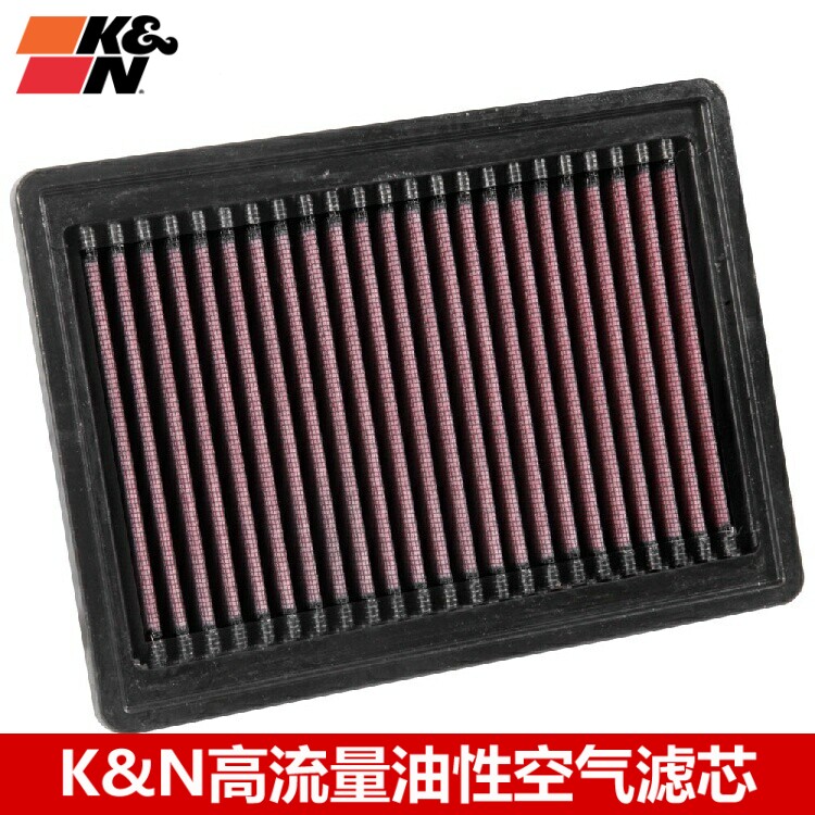 KN空滤适配13-16款标致408 3008 2.0L KN高流量空气滤芯空滤风格