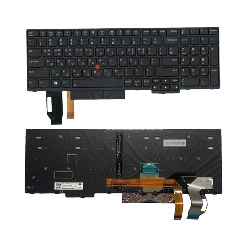 韩文KR背光键盘适用联想T590 P53S L590 01YP711