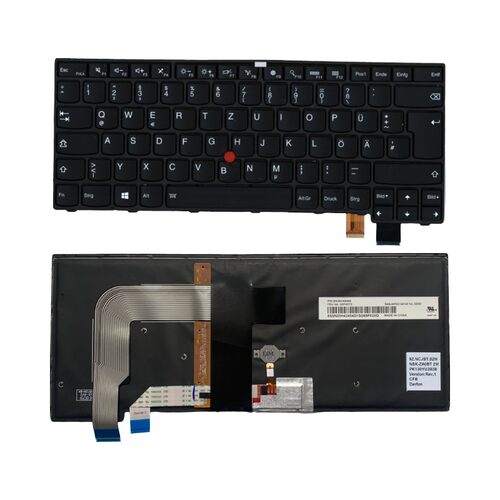 德文DE背光键盘适用联想T460s 01YR100 01YT154 00PA464