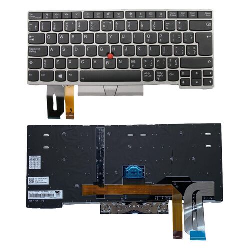 加拿大双语CFB背光键盘适用联想E480 E485 E490 T480S 01YN377