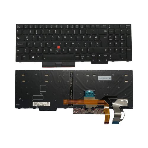 TUF背光键盘适用联想T590 P53S L590 01YP714