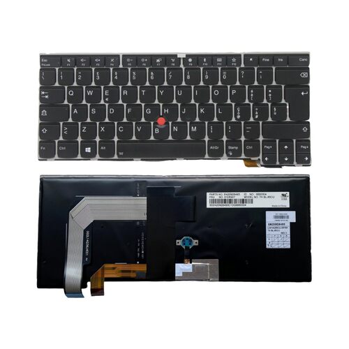 意大利IT背光银色键盘适用联想T470s 01ER886 01EN904