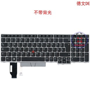 E580 P53S E585 T590 01YN632 E590 德文DE键盘E595