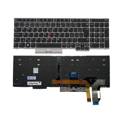 捷克CZ背光键盘适用联想E580 E585 E590 01EN994 01EN996