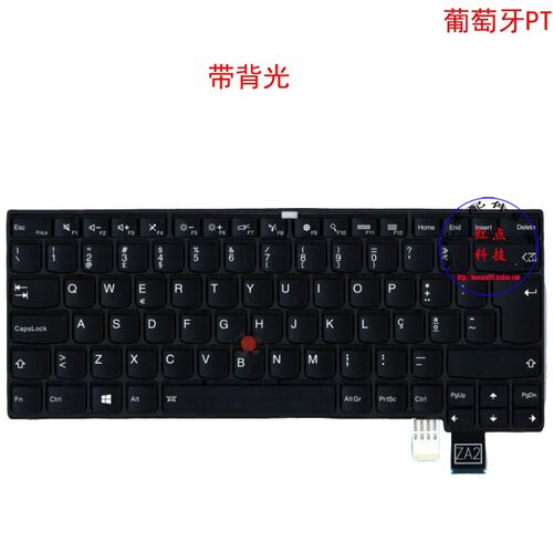 葡萄牙PT键盘联想Thinkpad T460p 00UR377 00UR417
