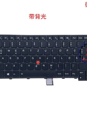 德文DE键盘联想Thinkpad T450 T450s T460 01AX322 04X0151