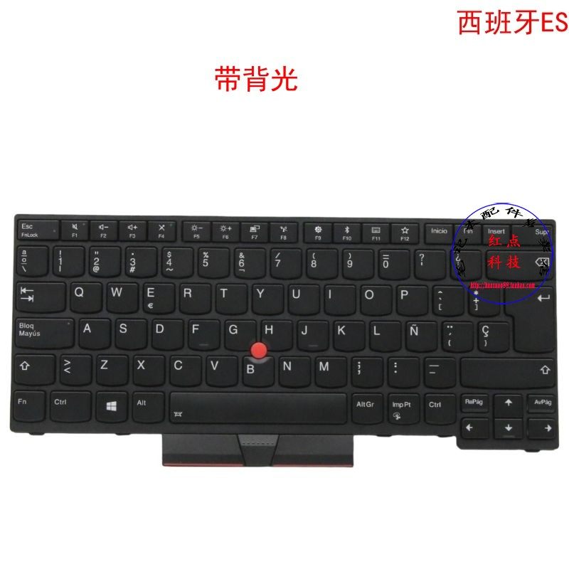 西班牙ES键盘L480 L490 L380 L390 Yoga S2 3rd 01YP450 01YP370