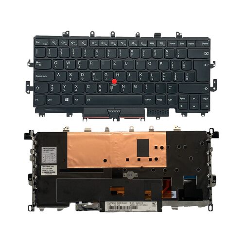 斯洛伐克SK背光键盘适用联想X1 Yoga 1st 00JT882 01AW921