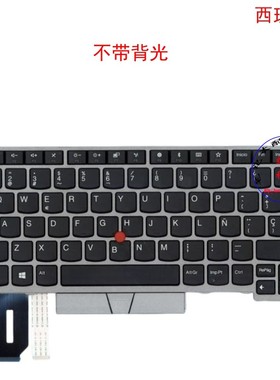 西班牙ES键盘L480 L490 L380 L390 Yoga S2 3rd 4th  01YN390